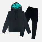 Syna World Logo Tracksuit - Black / Teal