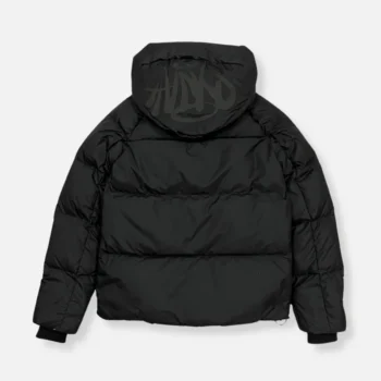 Syna World Logo Puffer Jacket - Blackout