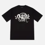 Syna World Logo Chrome T-Shirt – Black / Silver