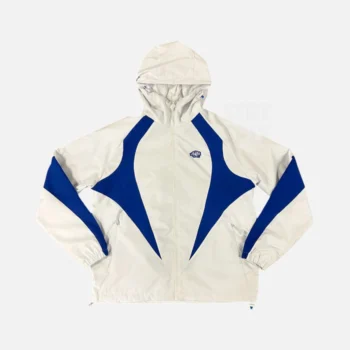 Syna World Vortex Woven Jacket - Blue / White