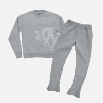 Syna World OG Crew Logo Tracksuit - Grey