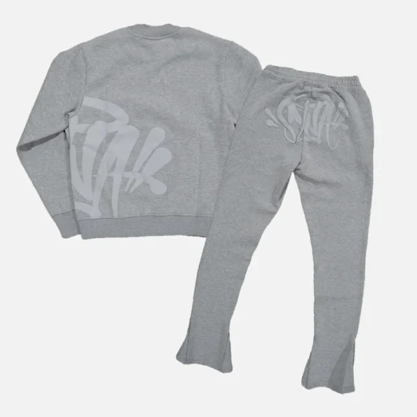 Syna World OG Crew Logo Tracksuit - Grey