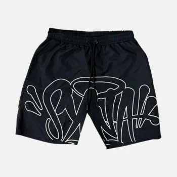 Syna World Outline Swim Short - Black / White