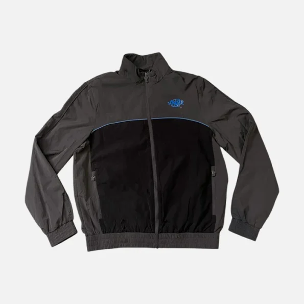 Syna World Logo Shell Tracksuit - Black / Grey / Blue