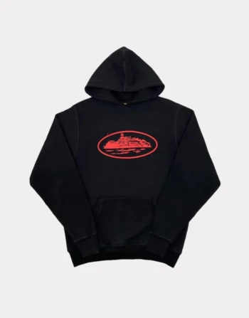 Corteiz Alcatraz Hoodie Black