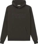 Fear of God Essentials Hoodie 'Off Black'