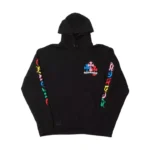 Black and Multicolor Chrome Hearts ‘Cross Cemetery’ Hoodie