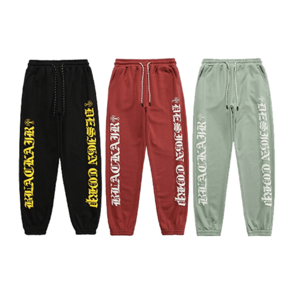 Arrival Autumn Spring Letter Foaming Sweatpants