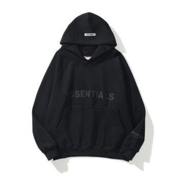 Fear Of God Essential Oversized Black Tracksuit