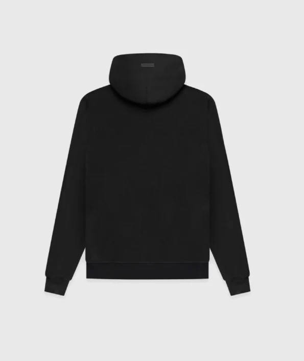 Essentials Fear of God Baseball Hoodie Black