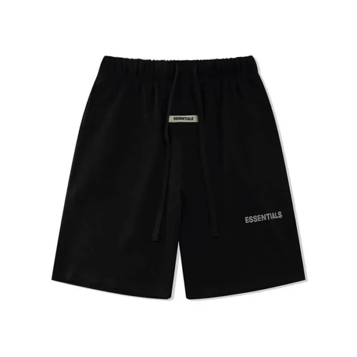 Black Fear Of God Essentials Shorts