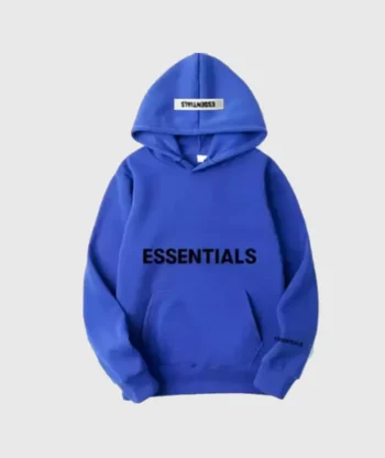 Fear of God Essentials Hoodie Blue