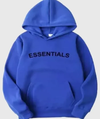 Fear of God Essentials Oversized Hoodie Blue