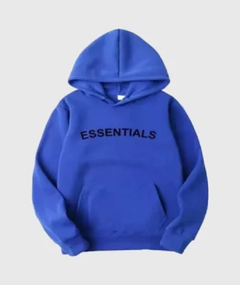 Fear of God Essentials Oversized Hoodie Blue