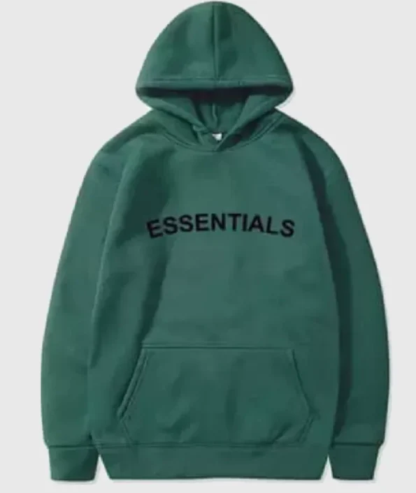 Fear of God Essentials Oversized Hoodie Green