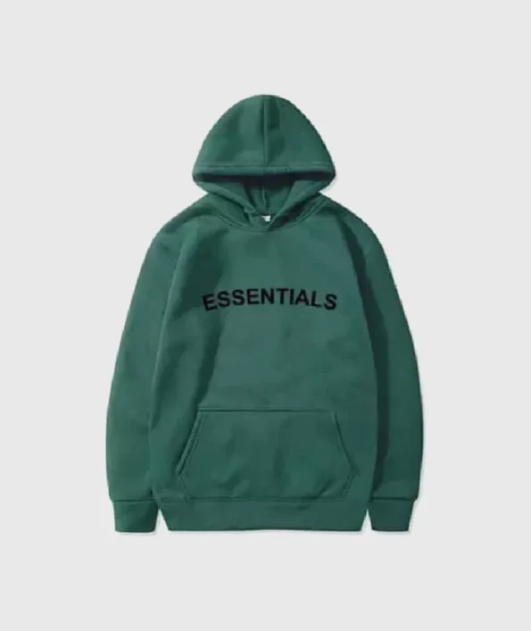 Fear of God Essentials Oversized Hoodie Green