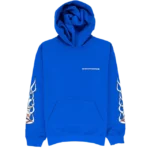 CHROME HEARTS X MATTY BOY SPACE BLUE HOODIE